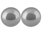 Minali Ball Stud Earrings - Silver