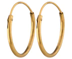 Minali Hoop Earrings - Gold