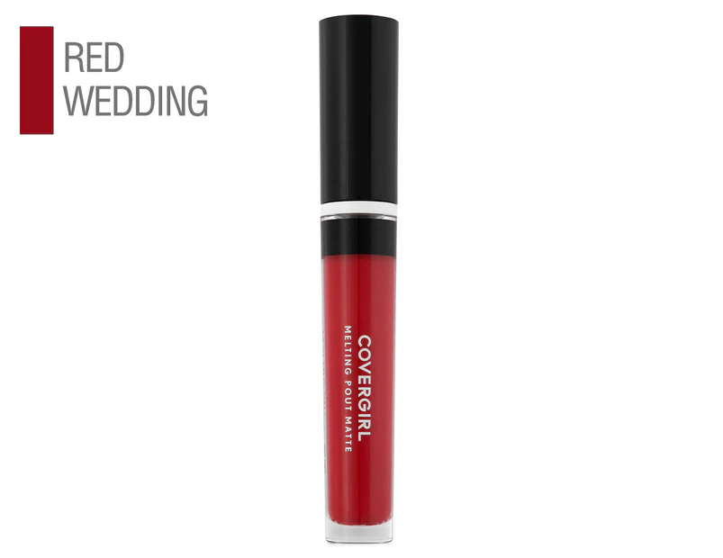 Covergirl Melting Pout Matte Liquid Lipstick 3.5mL - Red Wedding
