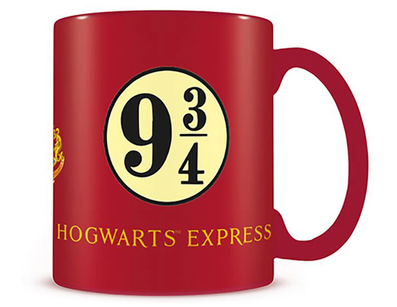 Harry Potter Platform 9¾ 295mL Coffee Mug - Red/Multi