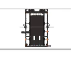 MB-300 Multi-function Trainer ALL-IN-ONE Smith Cable Machine With Jammer Arms