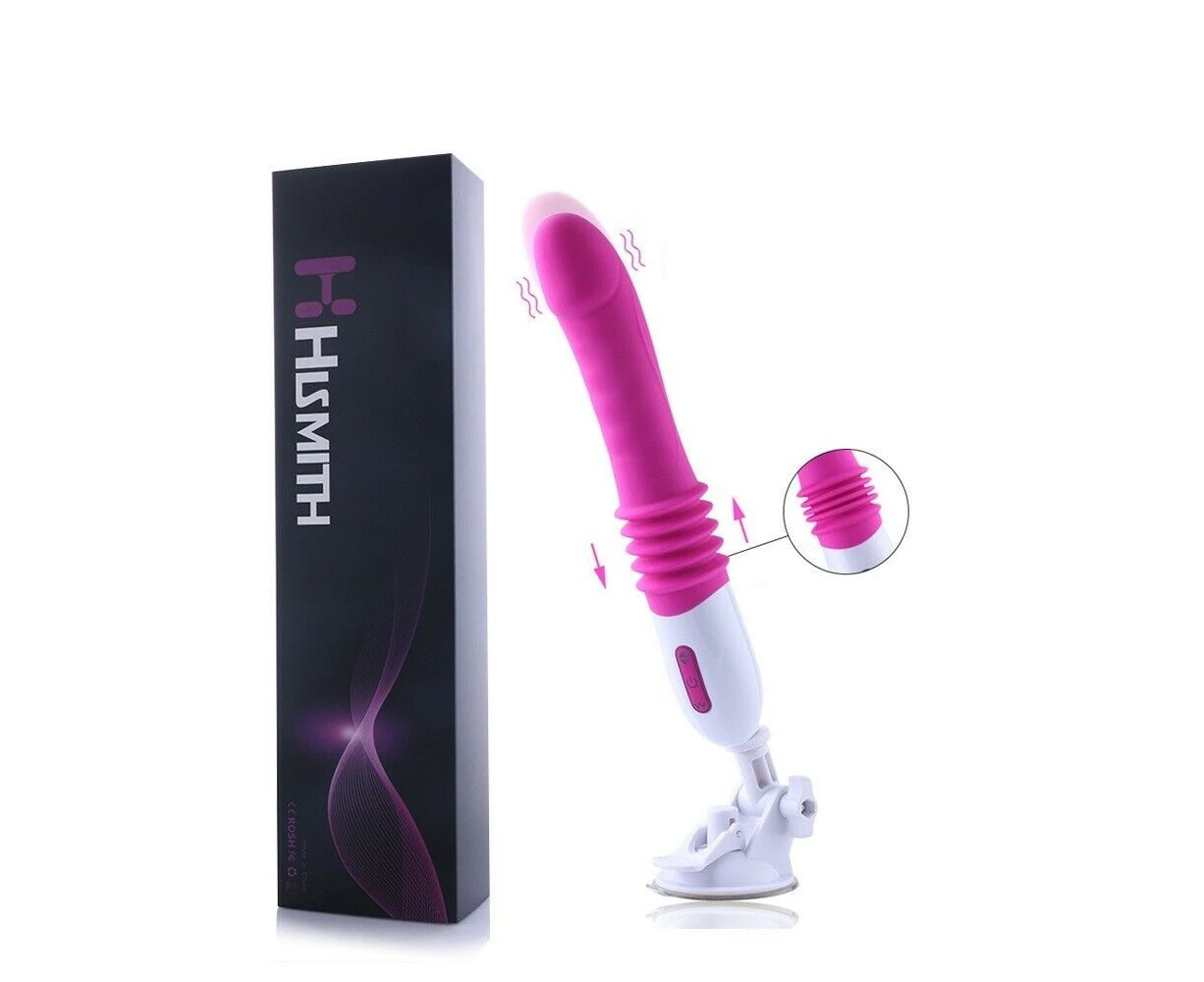 Hismith 10 Speed Vibrating Dildo Thrusting Sex Machine Portable USB Rechargeable Sex Toy