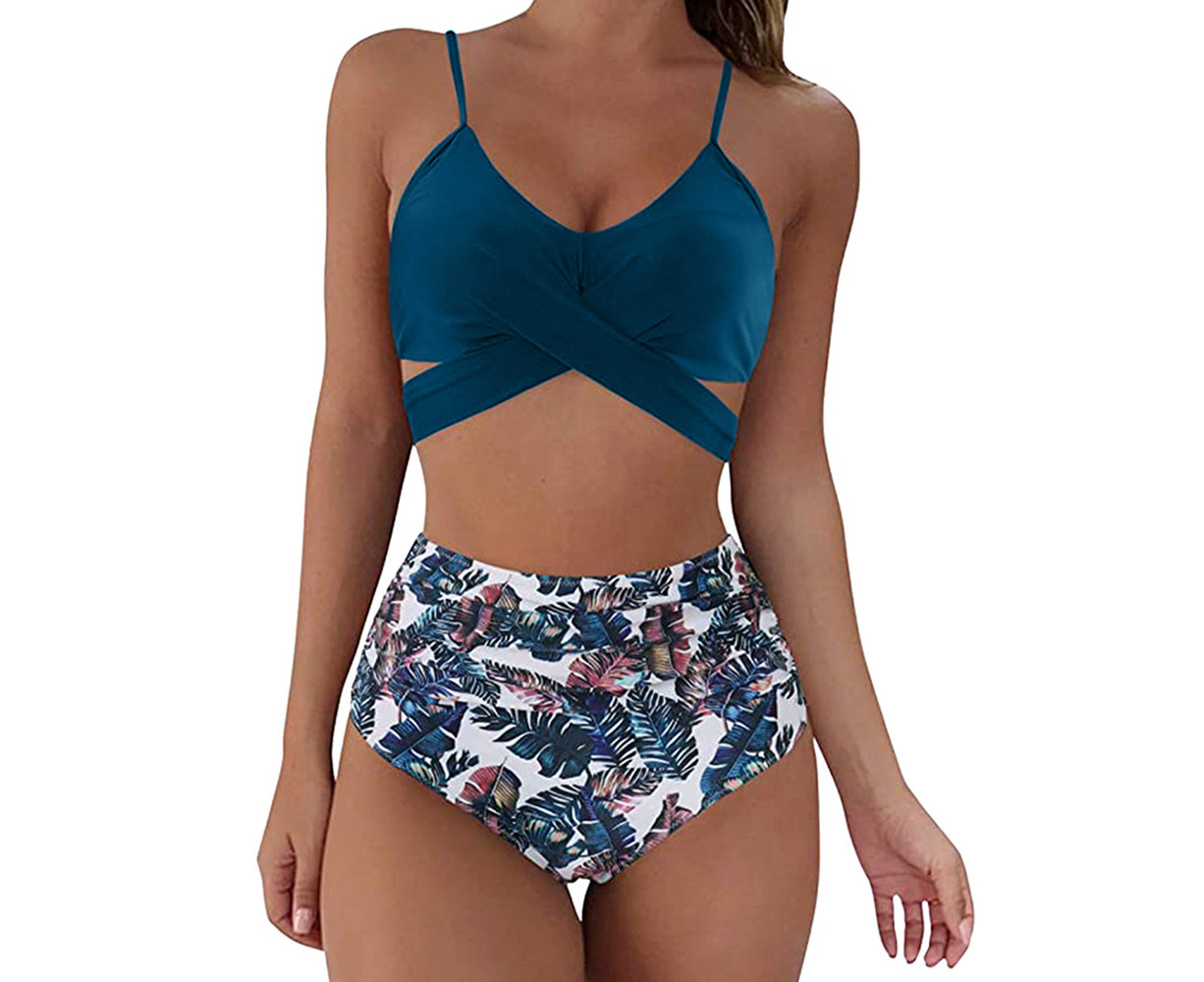 criss cross bathing suit top