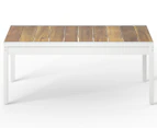Zinus Pablo Acacia Wood Outdoor Coffee Table - White/Natural