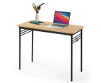 Zinus Retro Metal Office Desk/Table - Natural/Black