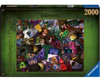 2000pc Ravensburger Villainous Worst Comes Prepared Family Jigsaw Puzzle Pieces