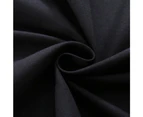 Justlinen 3 Piece 1200TC Ultra-Soft Microfibre King Single Bed Sheet Set - Black