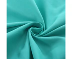 Justlinen 3 Piece 1200TC Ultra-Soft Microfibre King Single Bed Sheet Set - Teal