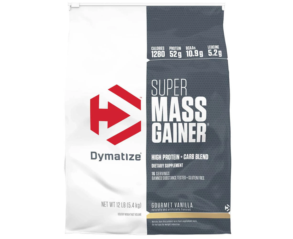 Dymatize Nutrition Super Mass Gainer 5.4kg - Gourmet Vanilla