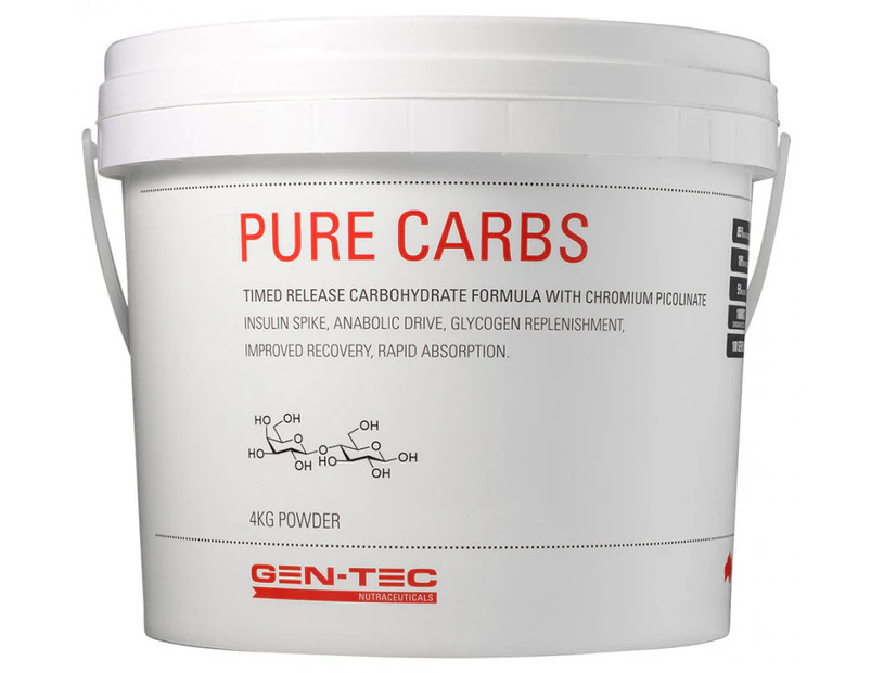 Gen-Tec Nutrition Pure Carbs - 4kg Unflavoured