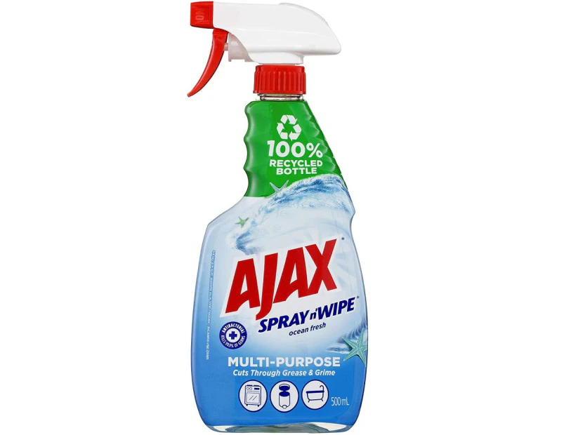 Ajax Ocean Fresh Multi-purpose Antibacterial Spray 500mL