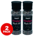 2 x Mehdi's Himalayan Black Salt Grinder 210g
