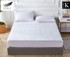 Gioia Casa Waterproof Quilted Anti-Microbial Super King Bed Mattress Protector 1
