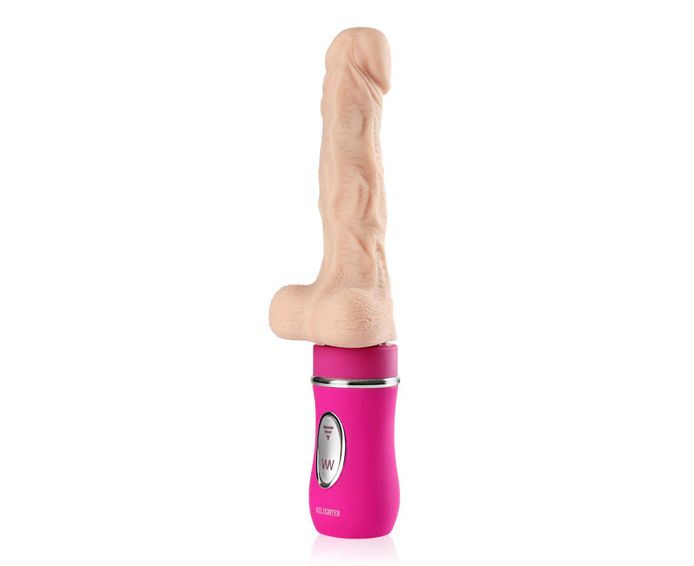 AILIGHTER Realistic Auto Thrusting & Heating Vibrating Dildo / Sex Machine