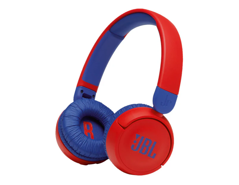 JBL JR310BT Kids Wireless On-Ear Headphones - Red