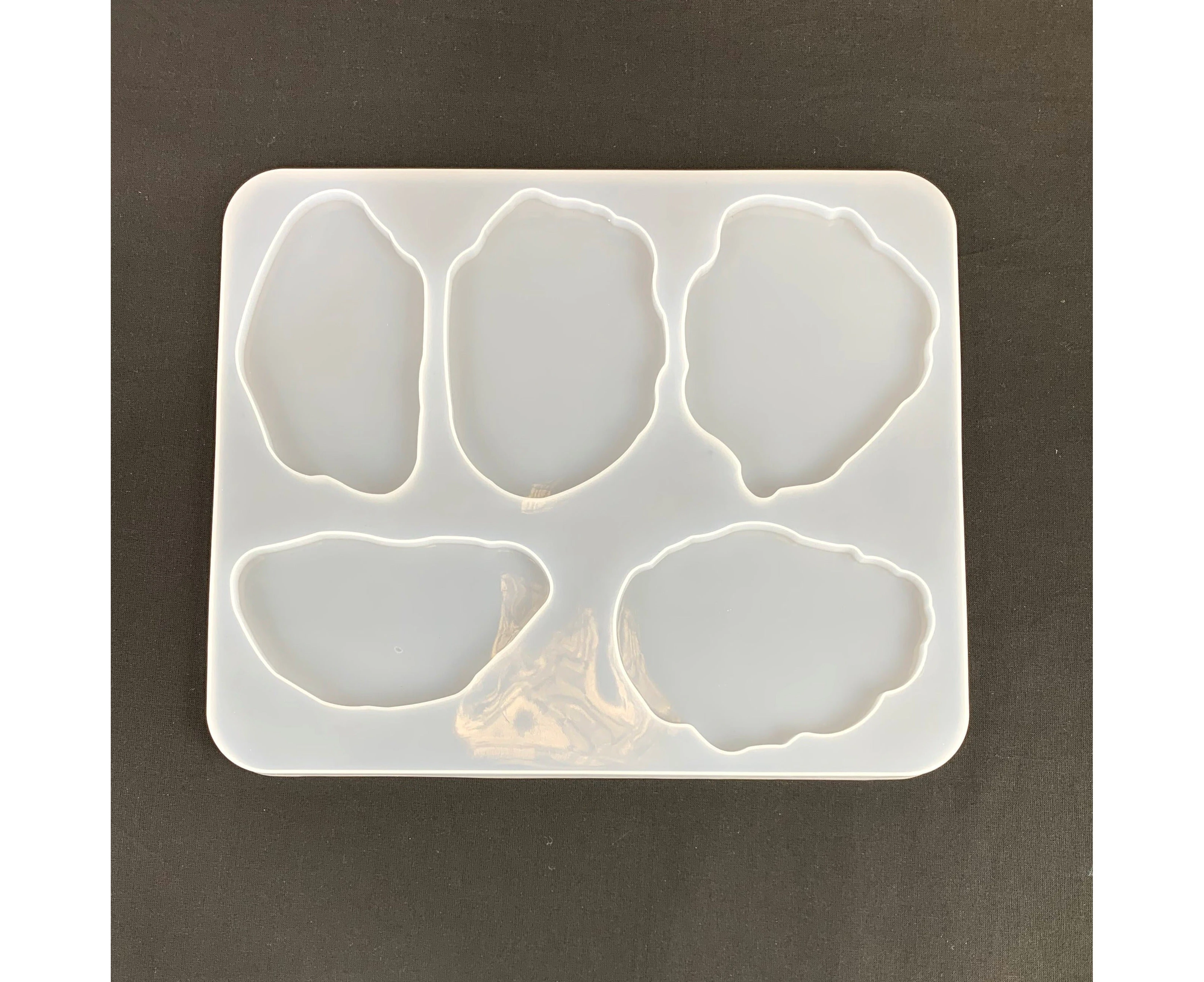 Silicone Resin Mould - Irregular Coaster