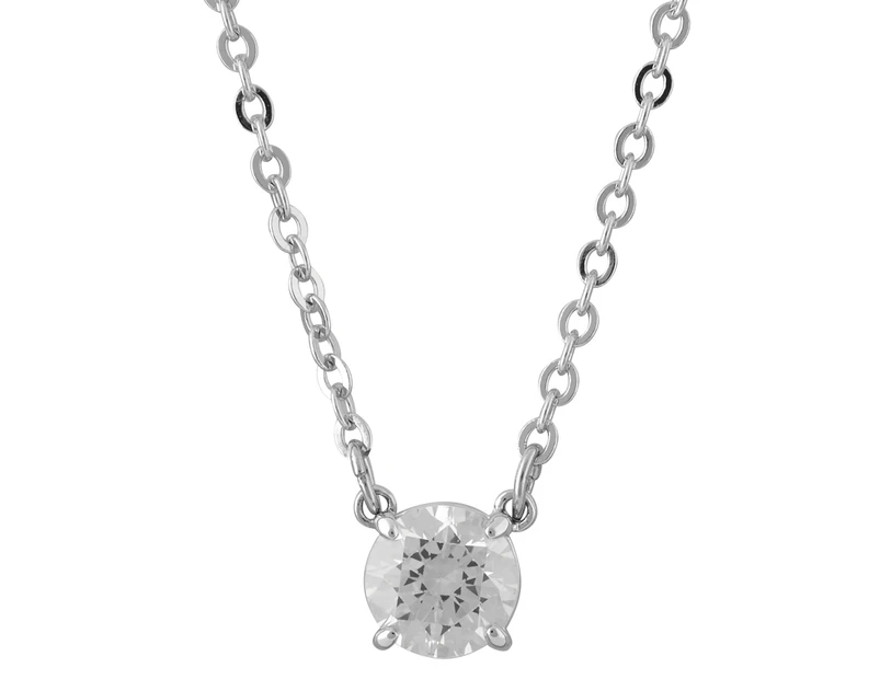 Swarovski® Attract Necklace Round - White