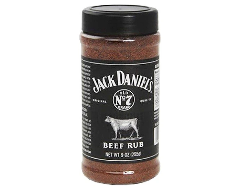 Jack Daniels BBQ Beef Rub Jar 9oz