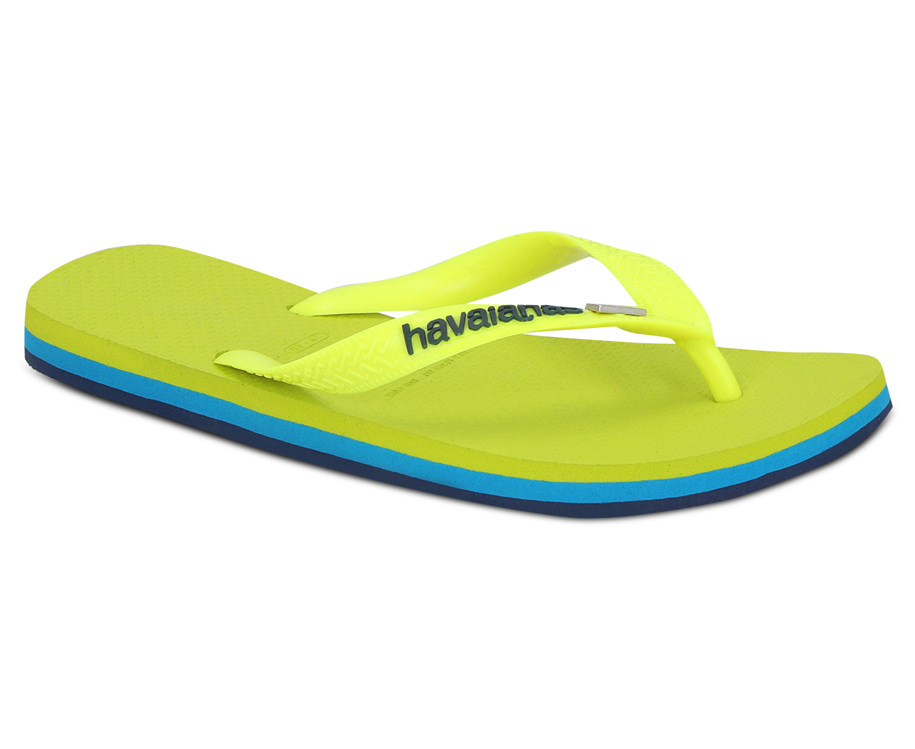 Green and yellow on sale havaianas