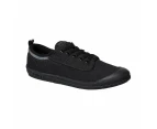 Mens Dunlop Volley International Volleys Sneakers Casual Canvas Lace Shoes Canvas - Black/Dark Grey