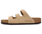 Birkenstock Unisex Florida Fresh Soft Footbed Regular Fit Sandals - Sandcastle