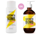 Growth Bomb Shampoo, Conditioner & Mask Trio