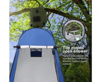 Outdoor Pop Up Shower Tent, Portable Camping Toilet Tent