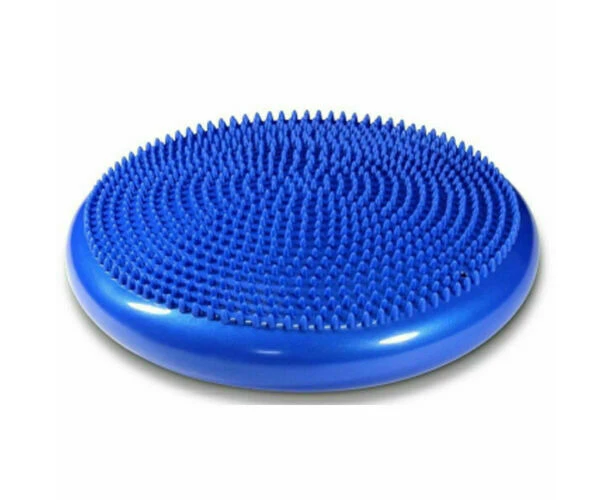 Balance Stability Cushion Wobble Air Disc Ankle Knee Strength Rehab Exercise - Blue