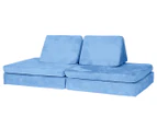 Huddle Kids' Foam Play Couch - Blue