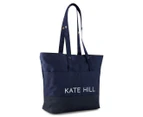 Kate Hill Waterproof Nappy Bag Backpack Drummond Tote - Navy