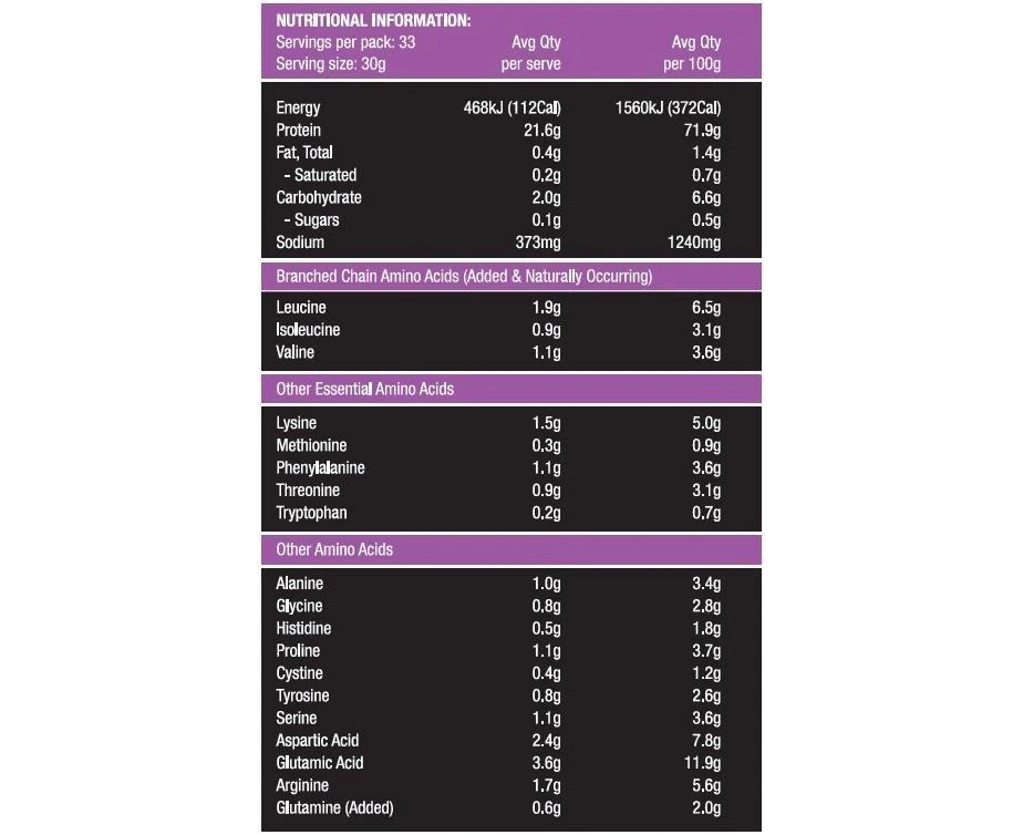 Balance Plant Protein 2kg Vanilla