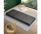 Bedra Folding Mattress Portable Single Sofa Foam Bed Camping Sleeping Pad Grey - Grey