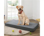 Zinus Green Tea Memory Foam Pet Bed - Dark Grey