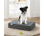 Zinus Green Tea Memory Foam Pet Bed - Dark Grey