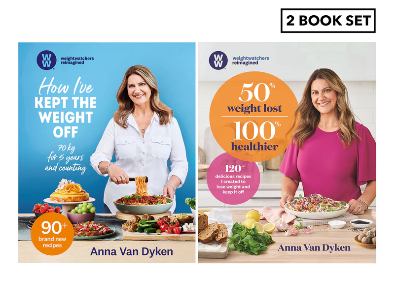 Weight Watchers Anna Van Dyken Cookbook Set