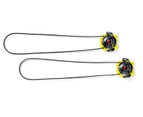Sidi Tecno-3 Push-Button Long Replacement Closures - Yellow/Black