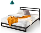 Zinus Heavy Duty Low Bed Frame Base w/ Headboard