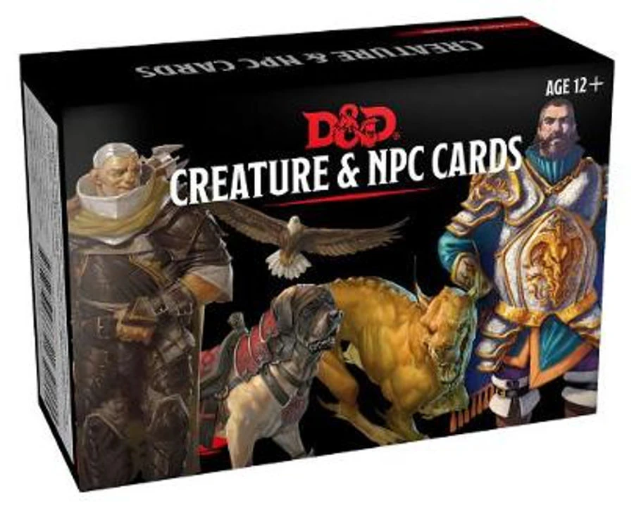 Dungeons and Dragons Creature and NPC Cards