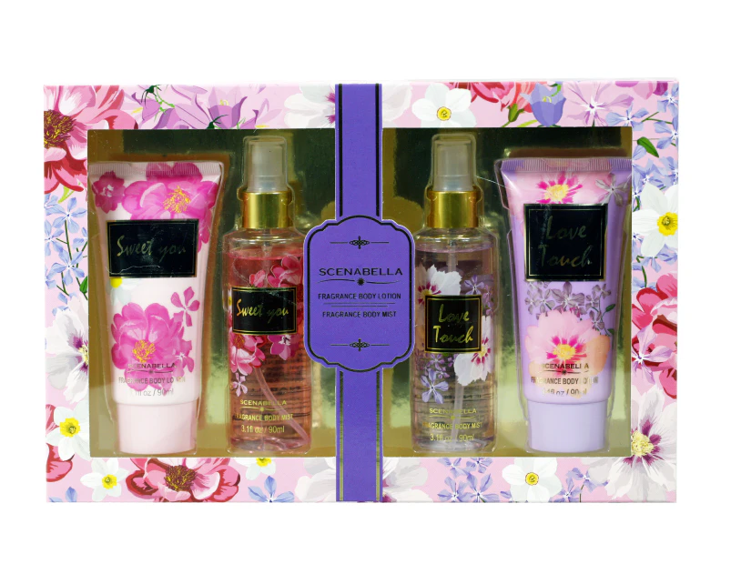 Mirage Brands Sweety & Love 4 Piece 90ml Eau de Toilette