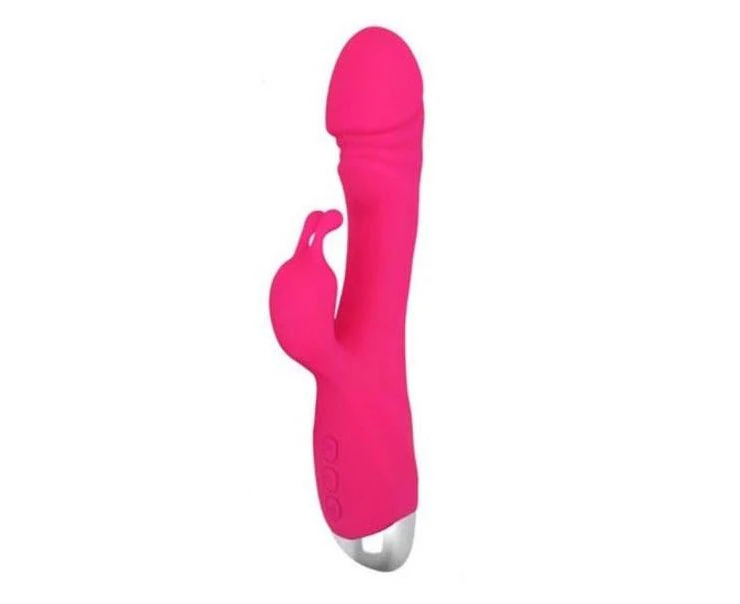 Free Romeo G-Spot Rechargeable Rabbit Vibrator in Pink