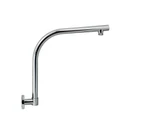Shower Arm Round Chrome Stainless steel Gooseneck Arm Swivel Wall Mounted