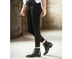 Florsheim Lesley Women's Plain Toe Ankle Boot Shoes - BLACK