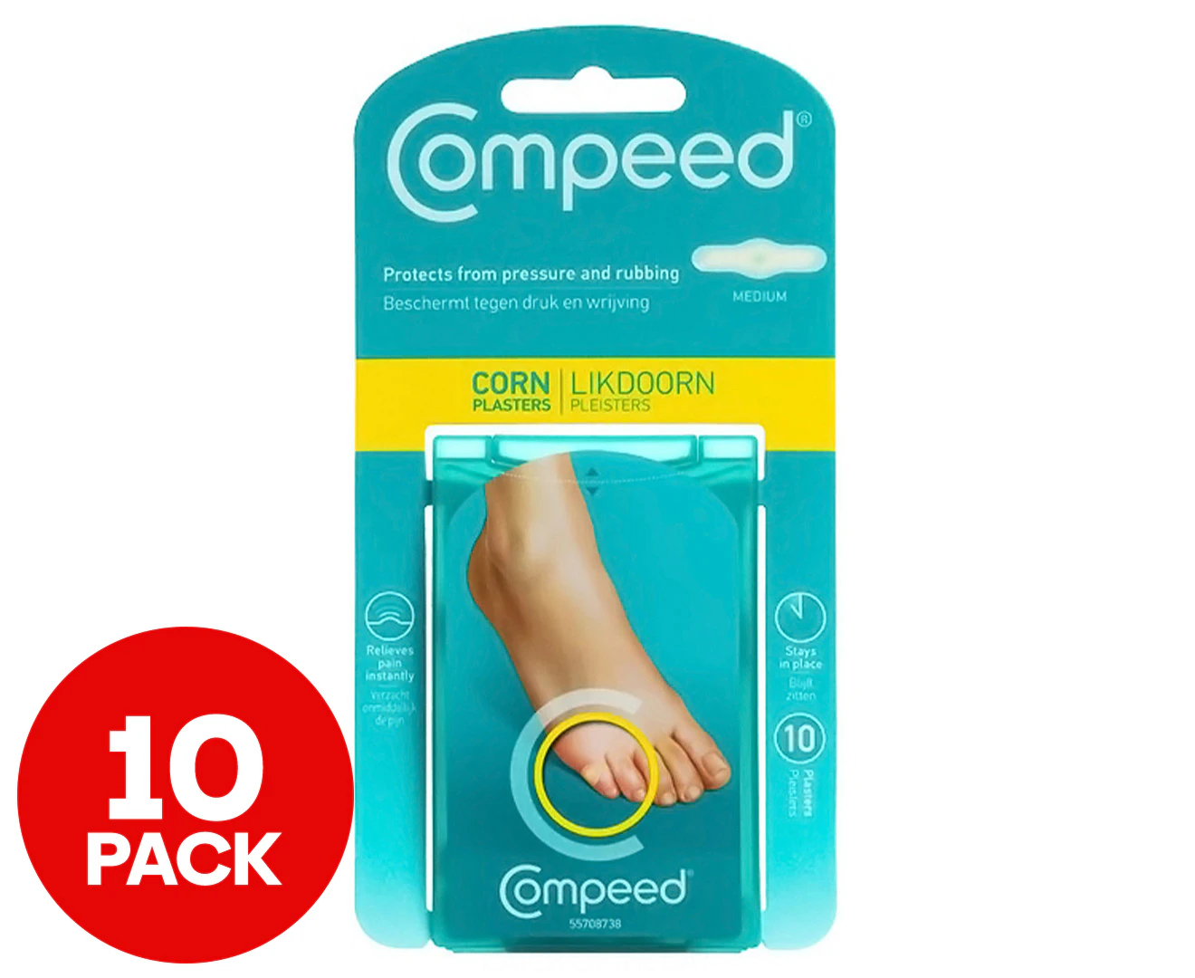 Compeed Corn Plasters 10-Pack