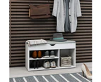 Shoe Cabinet Bench Shoes Organiser Storage Rack Shelf White Cupboard Box Laila's Creations