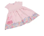 Peppa Pig Girls Flower Dress (Pale Pink) - PG1459
