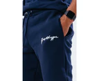 Hype Mens Scribble Jogging Bottoms (Navy) - HY4638