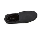 Sperry Womens Moc Sider Basic Core Suede Casual Shoes (Black) - FS8432