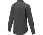 Elevate Mens Pollux Long-Sleeved Shirt (Storm Grey) - PF3760