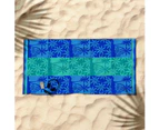 RANS Double Jacquard Velour Palm Tree Beach Towels 100% Cotton