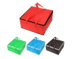 16" Portable Thermal Insulated Cooler Hot Picnic Food Storage Pizza Delivery Bag - Green